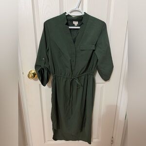 Merona Dark Green Dress